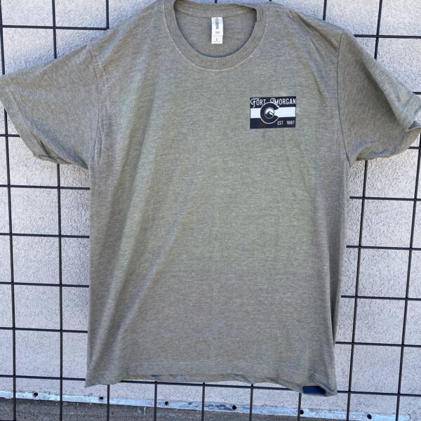 Fort Morgan Colorado Flag Shirt  Thumbnail