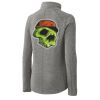 Women's Heather Microfleece Full Zip Jacket Thumbnail